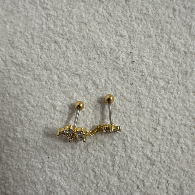 PIERCING D’OREILLE DESLUMBRANTE 