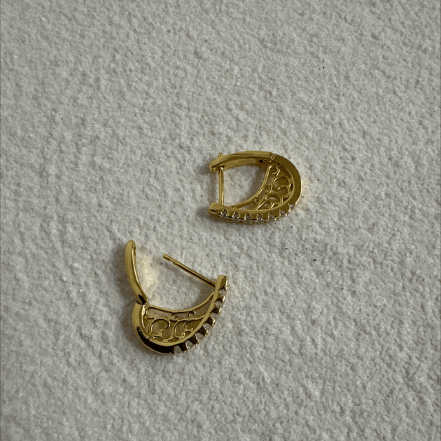 BOUCLES D’OREILLES DESLUMBRANTE 